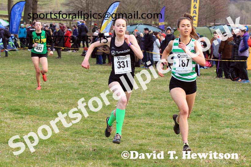 Womens Under-17s and Under-20s 2023 NEHL, Alnwick, Northumberland. Photo: David T. Hewitson/Sports for All Pics